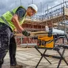 DeWALT DWE7485 210mm vadu galda ripzāģis, 230V, C tips - Euro spraudnis
