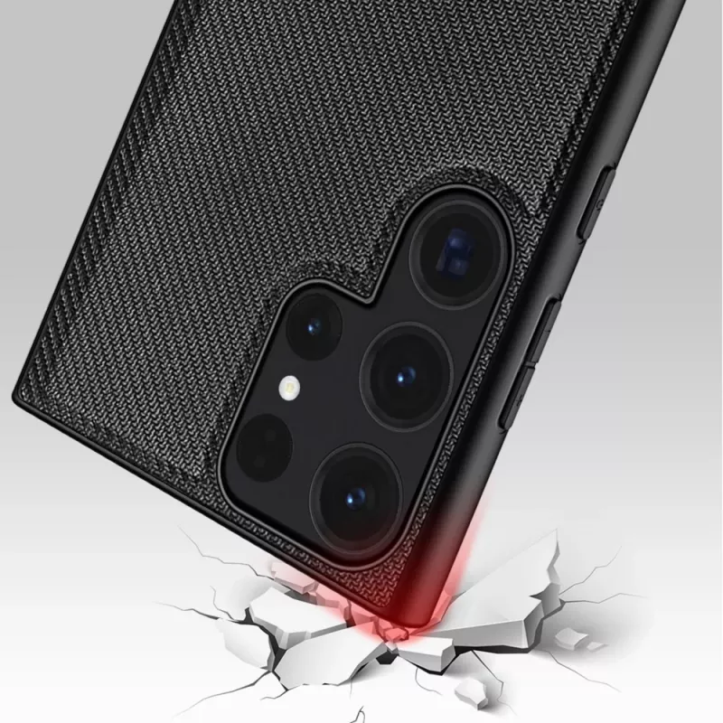 Nevox StyleShell NYLO - Samsung Galaxy S25 Ultra , Melns