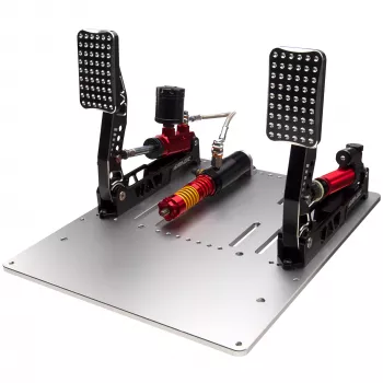Simagic P2000 Hydrauliskā 2-Pedāļu Komplekts, 200KG Slodzes Elements - Crimson Edition