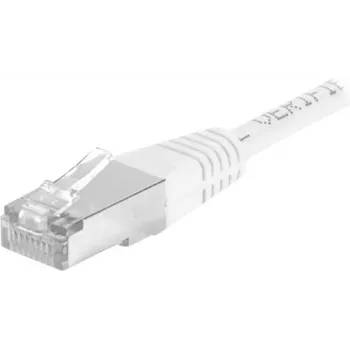 Tīkla kabelis Dexlan 858368 15m Cat6a S/FTP balts