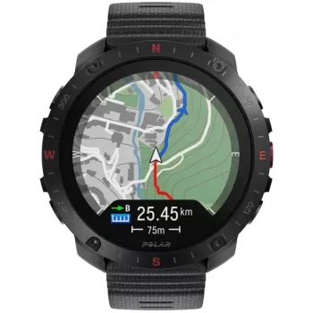 Polar Grit X2 Pro 3,53 cm (1.39) AMOLED Digital 454 x 454 Pixel Touchscreen Melns GPS (900110283)