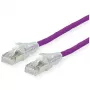 Datwyler - Patch-kabelis - RJ-45 (M) to RJ-45 (M) - 7.5 m - SFTP, PiMF - CAT 6 - Halogen-Free, Stranded - Violet (21.05.0576)
