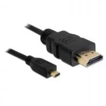 HDMI kabelis DeLOCK 2 m A tipa D tipa melns