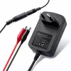 Akumulatora lādētājs QOLTEC modelis 52660 — 6V/12V, 6W lādēšanas bloks