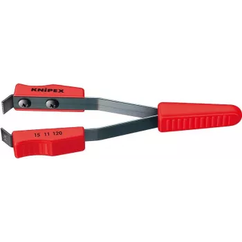 Kabeļu noņēmējs Knipex 15 11 120 sarkans