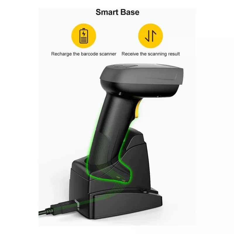 Inateck Barcodescanner 52 melns [BCST-52_black]