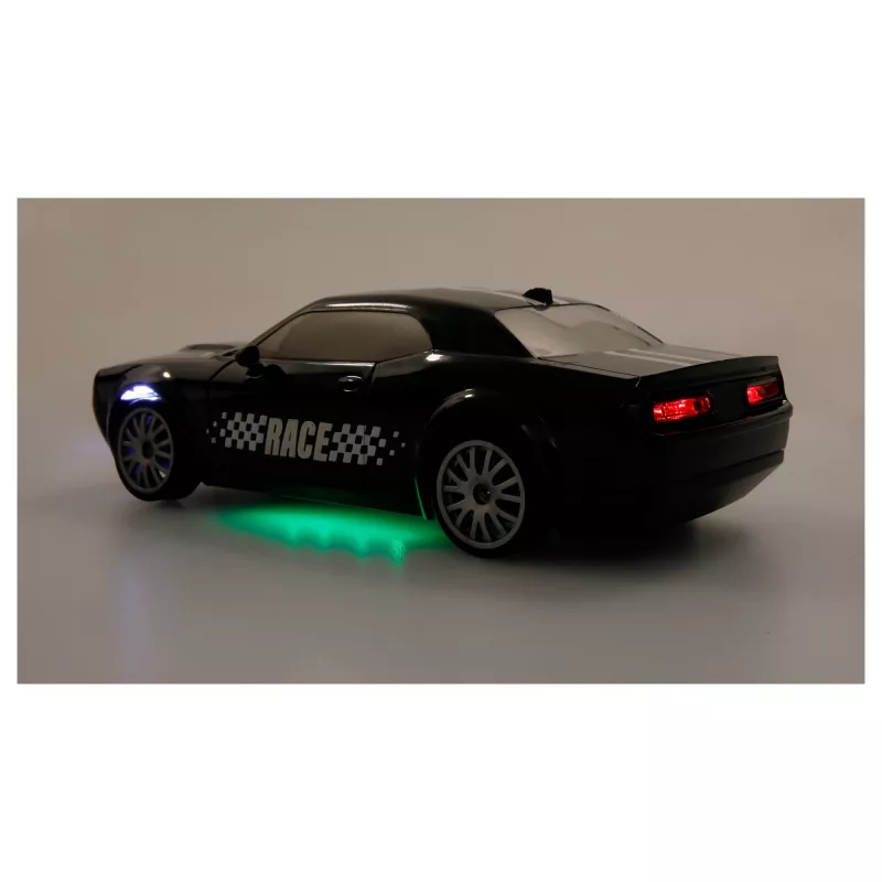 Amewi Drift Car 21110 4WD 1:20 RTR Melns – radio vadāma drifta automašīna, 4 riteņu piedziņa, mērogā 1:20