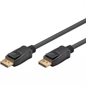 DisplayPort kabelis Goobay 74777 1 m Melns G-Sync FreeSync