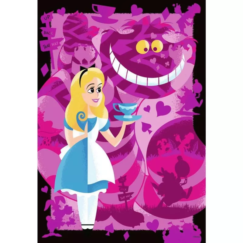 Puzle Ravensburger 13374 300 gab. Multfilmas Alise