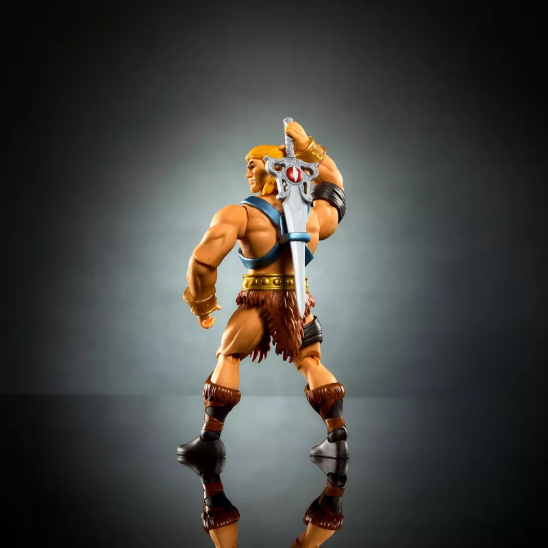 MATTEL Masters of the Universe Origins Thundercats He-Man JFW98 darbības figūra, kolekcionējama rotaļu figūra