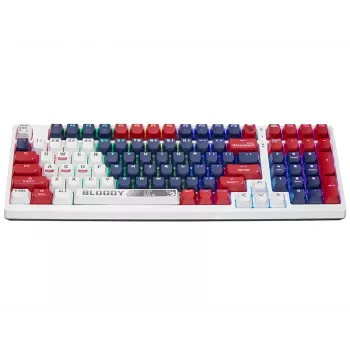 Spēļu pele A4Tech Bloody S98 USB Sports Navy ar BLMS Red Plus slēdžiem