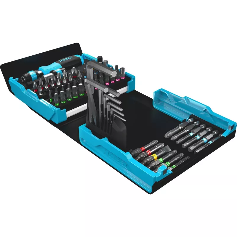 Bitu komplekts Hazet 2200SC-1, 1/4 collu piedziņa, 10 gab.