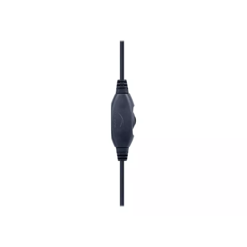 Vadu spēļu austiņas GEMBIRD GHS-05-B, cirkumaurālas, 20–20000 Hz, 2 m kabelis, 250 g, melnas/zilas