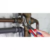 KNIPEX 88 02 300 - Rievu un atsperu knaibles - 7 cm - 6 cm - Tērauds - Plastmasa - Zils/Sarkans