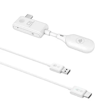 Bezvadu HDMI dongle OPTOMA W3P00000021 (WHD221 EZ Cast Mate) – HDMI/USB-C savienojamība