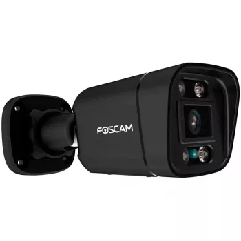 Foscam V8EP novērošanas kamera melna 8MP (3840x2160), PoE, iebūvēts prožektors un sirēna