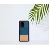 Aizsargājošs viedtālruņa maciņš Man and Wood Galaxy S20 Ultra Denim Melns