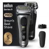 Braun Series 9 Pro+ 9515s elektriskais skuveklis - mitrai un sausai skūšanai, metālisks