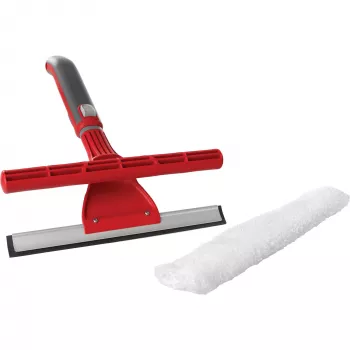 Logu tīrītājs WOLF-Garten KW-M sarkans 35 cm