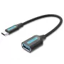 Vention USB 3.1 (Gen 1) C tēviņš uz A mātīte OTG kabelis 0,15 M melns PVC tips