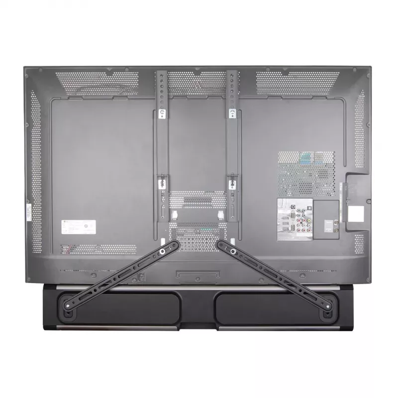 Maclean MC-912 universāls skaļruņu joslas stiprinājuma turētājs TV montāžas regulējams VESA 23 - 65 15 kg