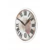 NeXtime klok 8162 Romana, Ø43 cm, siena, balts