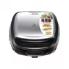Tefal SW342D38 3 vienā sendviču tosteris, melns / nerūsējošais tērauds