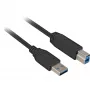 USB kabelis Sharkoon 3m USB3.0-A/USB3.0-B