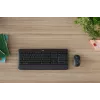 Logitech Signature MK650 for Business - Tastatūras un peles komplekts - Bezvadu - 2,4 GHz, Bluetooth LE - QWERTY - Spāņu - Grafīts