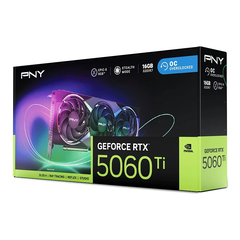 Grafikas karte GeForce RTX 5060 Ti 16GB RGB VCG5060T16TFXXPB1-O