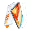 Rūdīta stikla ekrāna aizsargs Torras Samsung S24+ — 9H cietība, pretskrāpējumu