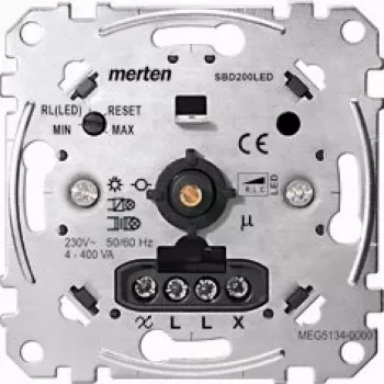 MERTEN universāls rotējošs dimmera ieliktnis MEG5134-0000 D lampām MEG5134-0000 MEG5134-0000 (MEG5134-0000)