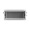 Piestiprināms 19 collu montāžas skapis LANBERG WF01-6404-00S 4U 600×450 mm, pelēks