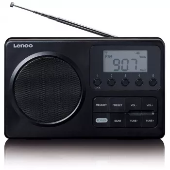 Lenco MPR-035BK radio, melns