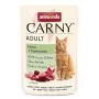 ANIMONDA Carny Adult Chicken and rabbit - mitrā kaķu barība - 85g