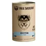 Mitrā suņu barība PAKA ZWIERZAKA Game and Salmon 400 g — konservēta barība pieaugušiem suņiem, brieža gaļa & lasis, olbaltumvielas 10,4%, tauki 6,9%, mitrums 76%