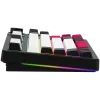 LORGAR KBP70TKLW, bezvadu TKL mehāniskā spēļu tastatūra Pro, melna/sarkana, EN izkārtojums