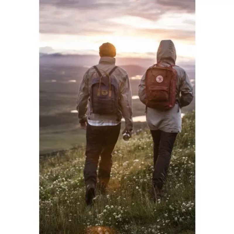 Fjällräven Kånken mugursoma Graphite Vinylon rāvējslēdzēja aizdare