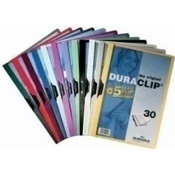 Durable D220007 PVC zila prezentācijas mape (2200-07)