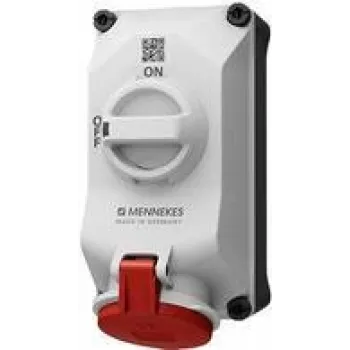 MENNEKES 5603506G sienas kontaktligzda DUO 32A5P6h 400V IP44 (5603506G)
