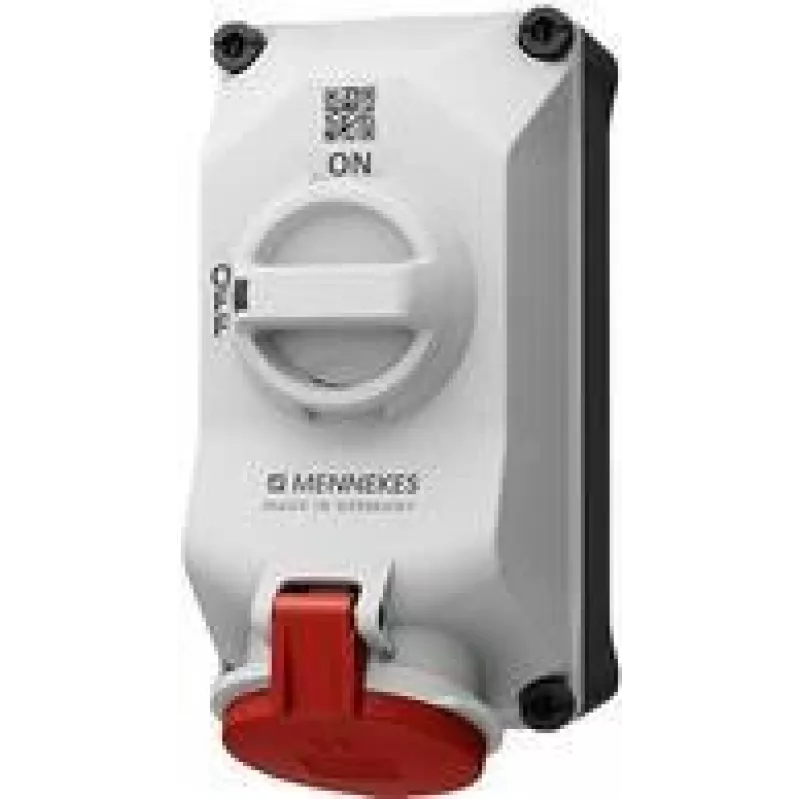 MENNEKES 5603506G sienas kontaktligzda DUO 32A5P6h 400V IP44 (5603506G)