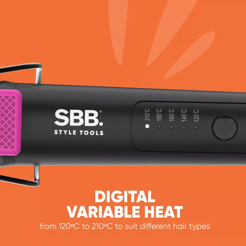 Trīsstobra viļņotājs SBB SBWV-2000-EU 2000W — trīsstobra matu viļņotājs