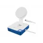 Hyper HyperDrive Flex MagCharge USB-C centrmezgls, balts/zils | HD8100BUGL | HDMI portu skaits 1