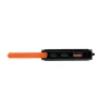 Logilink - Saules enerģijas banka - lukturis - Li-Pol - 10000 mAh - 18 W - 3 A - PD 2.0, QC 3.0, Īpaši ātra uzlāde - 2 izejas porti (USB Type A, 24 kontaktu USB-C) - ar kabeli: USB (PA027