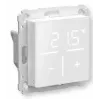 Stikla sienas termostats Homematic IP modelis 161458A0 — digitāls, balts, 230 V, IP20