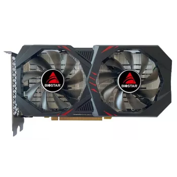 BIOSTAR GeForce GTX 1660 Ti — 6 GB GDDR6, 192-bit, PCIe 3.0, divu ventilatoru grafiskā karte