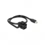 DisplayPort kabelis DeLOCK 86374 0.5 m Mini DisplayPort Melns