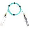 AOC kabelis BlueOptics PAN-QSFPDD-400GBASE-AOC-3M-BO QSFP-DD 400G 3m tirkīzzils