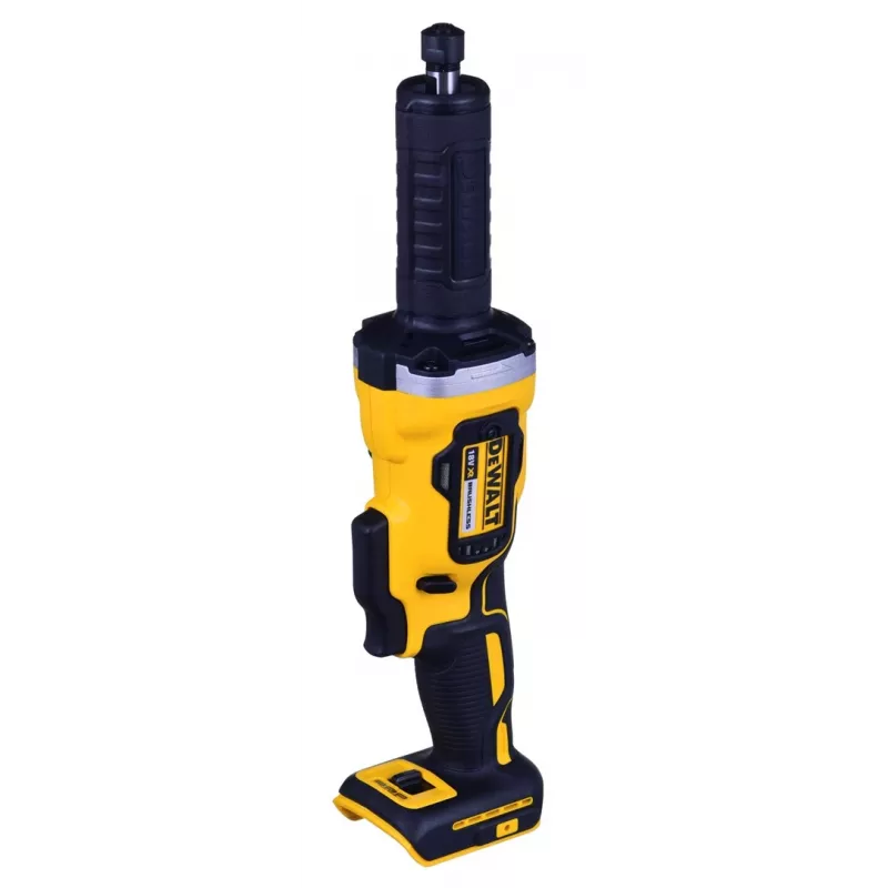 Taisnais matu slīpmašīns DeWALT DCG426N-XJ, 18V baterija, 5000–25000 RPM, uzmava Ø līdz 6 mm, 760 W izejas jauda, 1,19 kg