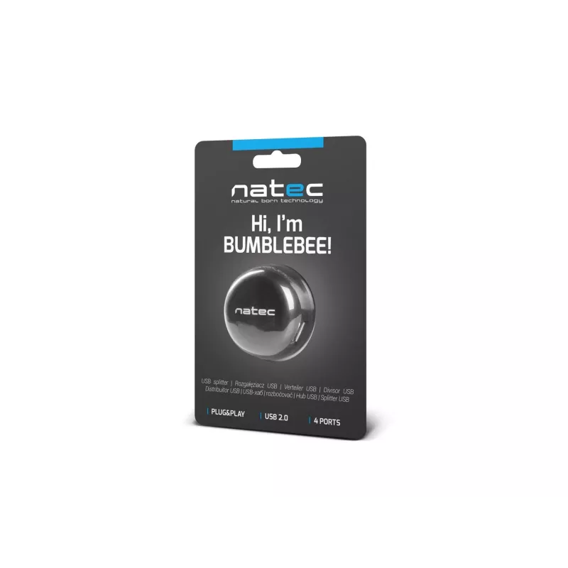 USB centrmezgls NATEC Bumblebee NHU-1330